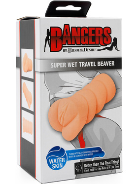 Hidden Desire: Bangers, Super Wet Travel Beaver, light 