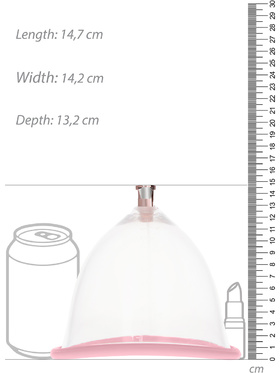 Pumped: Breast Pump Set, large, pink