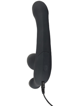 You2Toys: Vibrating Strapless Strap-On, Triple Teaser, black
