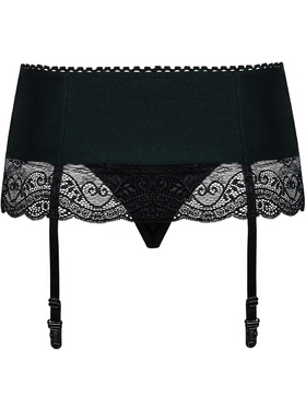 Obsessive: Miamor, Garter Belt & Thong, black