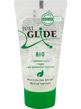 Just Glide Bio: Water-based lubricant, 20 ml 