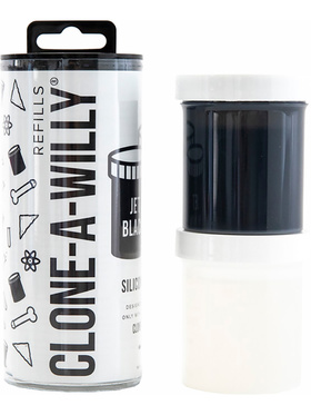 Clone-A-Willy: Silicone Refill, black 