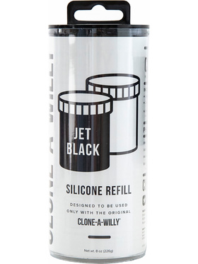 Clone-A-Willy: Silicone Refill, black 