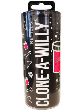 Clone-A-Willy: Silicone Refill, luminescent, pink