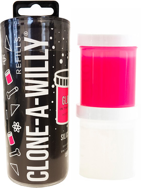 Clone-A-Willy: Silicone Refill, luminescent, pink