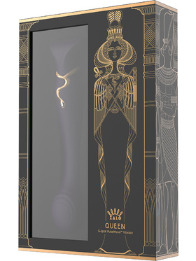 Zalo: Queen Set, G-spot PulseWave Vibrator with Suction Sleeve, purple