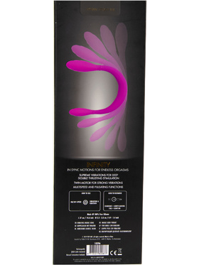 Toy Joy: Infinity, Vibrating Double Dildo, purple