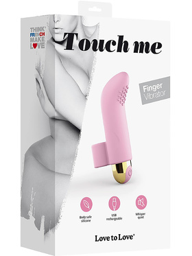 Love to Love: Touch Me, Finger Vibrator, pink