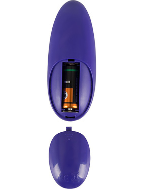 GoGasm: Vibrating Pussy & Ass Balls, purple