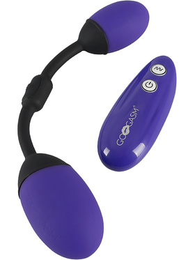 GoGasm: Vibrating Pussy & Ass Balls, purple