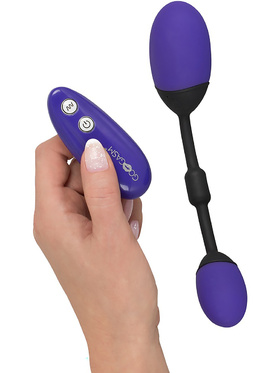 GoGasm: Vibrating Pussy & Ass Balls, purple