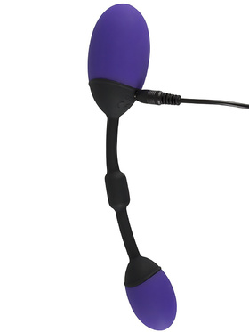 GoGasm: Vibrating Pussy & Ass Balls, purple