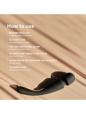 LELO: Smart Wand 2, All-Over Body Massager, large, purple