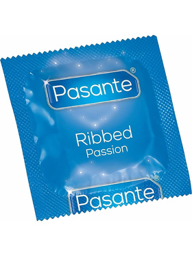 Pasante Ribbed Passion: Condoms, 144-pack