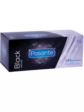 Pasante Black Velvet: Condoms, 144-pack