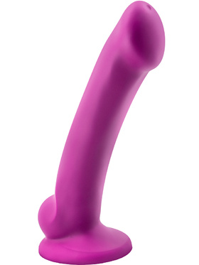 Blush: Avant D9, Platintum Cured Silicone Dildo, purple