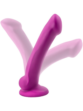Blush: Avant D9, Platintum Cured Silicone Dildo, purple