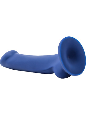 Blush: Avant D10, Platintum Cured Silicone Dildo, blue