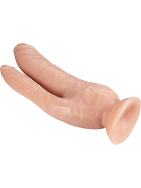 Dr. Skin: DP Realistic Cock, 21 cm, light 