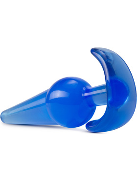 B Yours: Large Anal Plug, blue