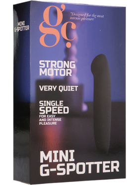 Shots Toys: GC Mini G-spotter, black