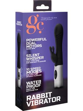 Shots Toys: GC Rabbit Vibrator, black