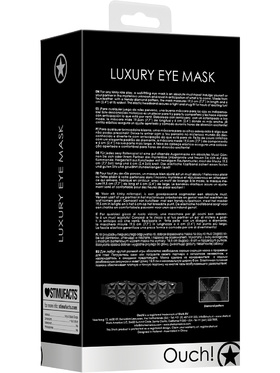 Ouch!: Luxury Eye Mask, black