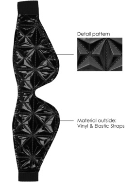 Ouch!: Luxury Eye Mask, black