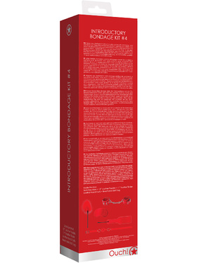 Ouch!: Introductory Bondage Kit #4, red