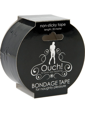 Ouch!: Bondage Tape, black