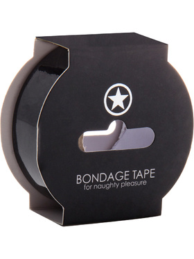 Ouch!: Non Sticky Bondage Tape, 17.5 m, black
