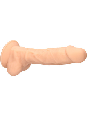 RealRock Ultra: Silicone Dildo / Dual Density, 18 cm, flesh