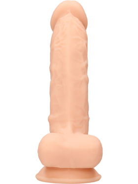 RealRock Ultra: Silicone Dildo / Dual Density, 18 cm, flesh