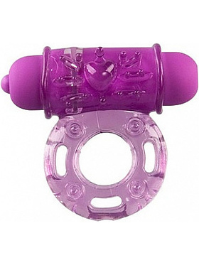 Shots Toys: Vibrating Bullet Ring, purple