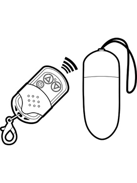 Shots Toys: Wireless Vibrating Egg, large, blue