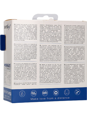 Shots Toys: Wireless Vibrating Egg, large, blue