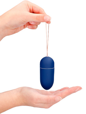 Shots Toys: Wireless Vibrating Egg, large, blue