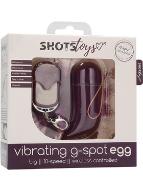Shots Toys: G-Spot Egg, large, purple