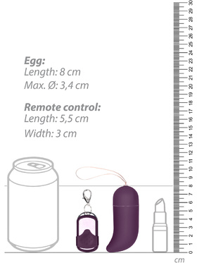 Shots Toys: G-Spot Egg, large, purple