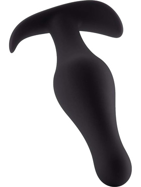 Shots Toys: Butt Plug with Handle, medium, black