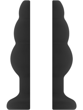 Sono: Large Hollow Tunnel Butt Plug No. 51, black