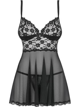 Obsessive: Letica, Babydoll & Thong, black