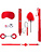 Ouch!: Introductory Bondage Kit #6, red