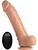 Loadz: Vibrating Squirting Dildo, 22cm, medium skintone