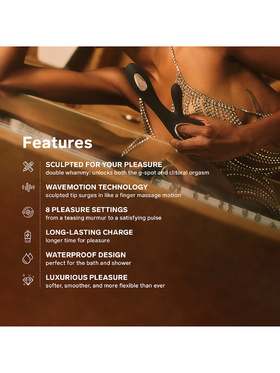 LELO: Soraya Wave, Dual-Action Massager, purple