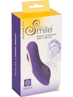Sweet Smile: Remote Controlled Panty Vibrator, purple