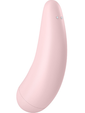 Satisfyer Connect: Curvy 2+, Air Pulse Stimulator + Vibration, pink