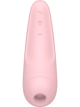 Satisfyer Connect: Curvy 2+, Air Pulse Stimulator + Vibration, pink