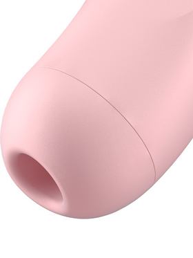 Satisfyer Connect: Curvy 2+, Air Pulse Stimulator + Vibration, pink
