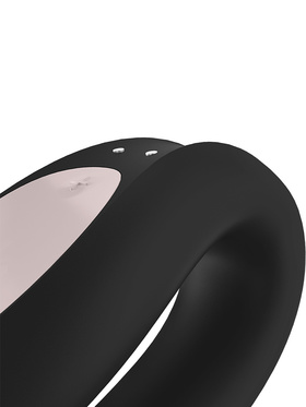 Satisfyer Connect: Double Joy, Partner Vibrator, black 
